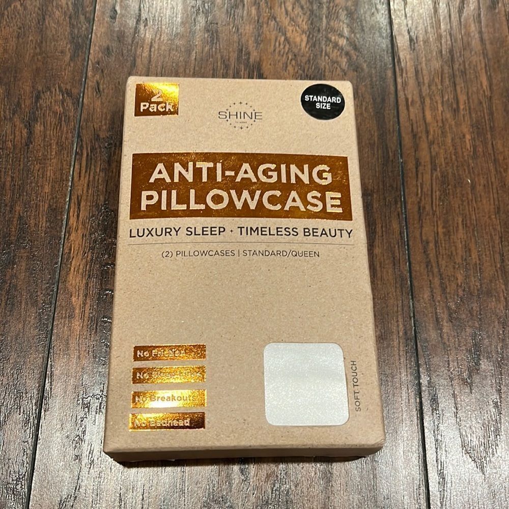 Shine by Night PINK PILLOWCASE SET - Anti-Aging Luxury Sleep